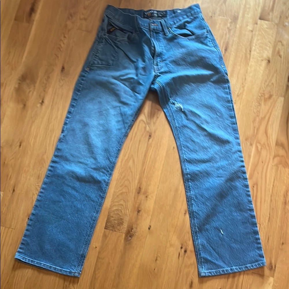 (4) Ariat Mens M4 Relaxed Boot Jeans 31/32
